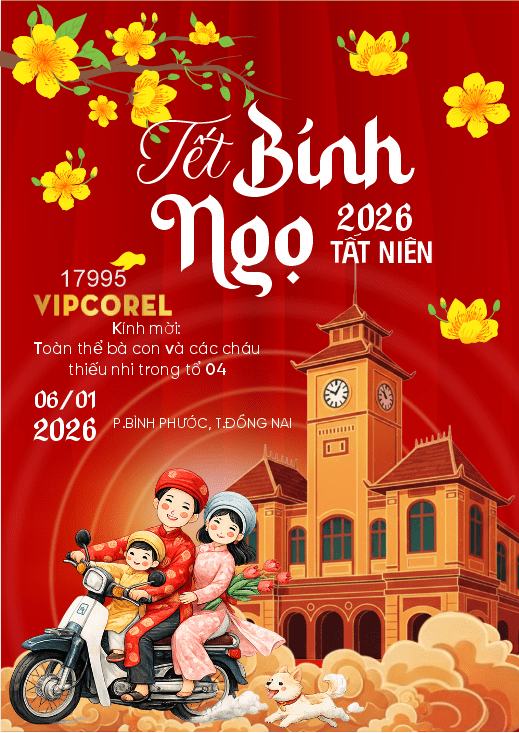 Thư mời chúc mừng năm mới 2026 #8