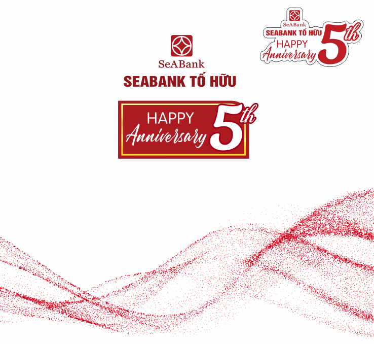 Backdrop SeABank Happy Anniversary 5th file corel