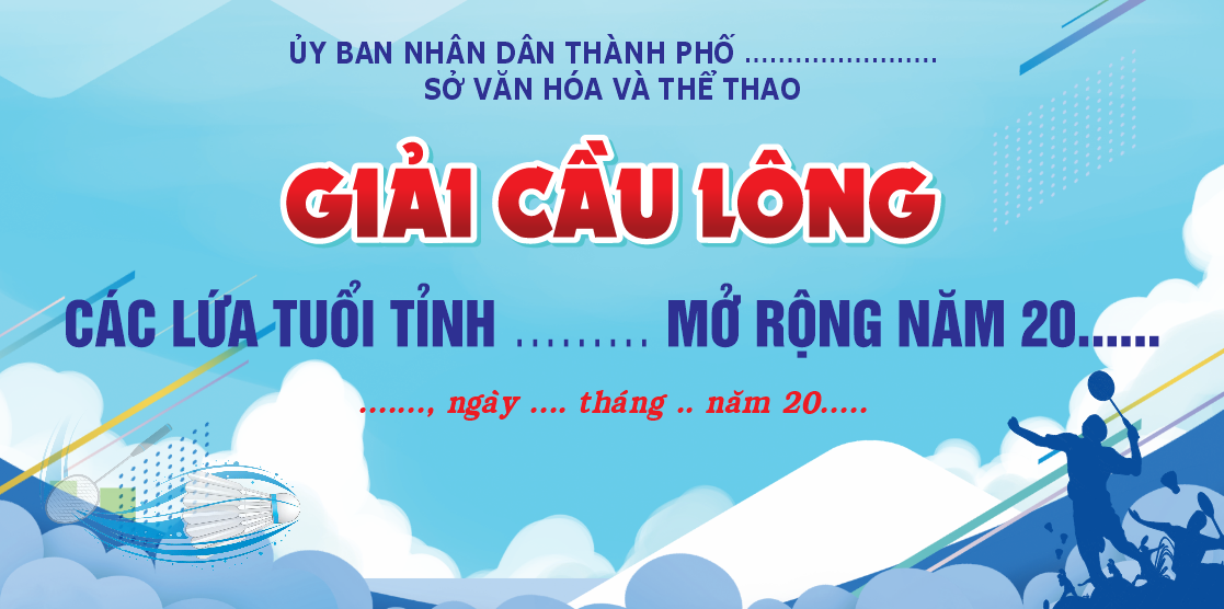 Market GIẢI CẦU LÔNG các lứa tuổi tỉnh Quảng Ninh