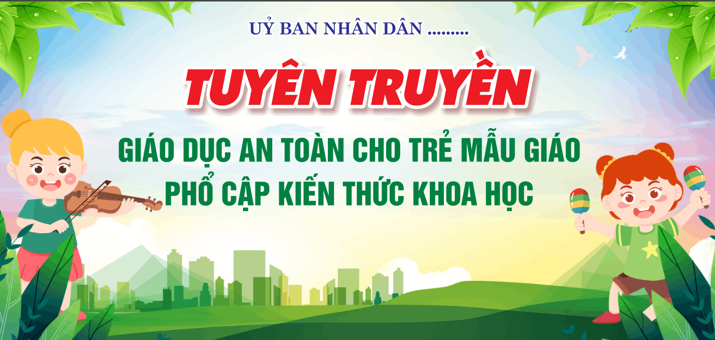Market tuyên truyền giáo dục an toàn cho trẻ