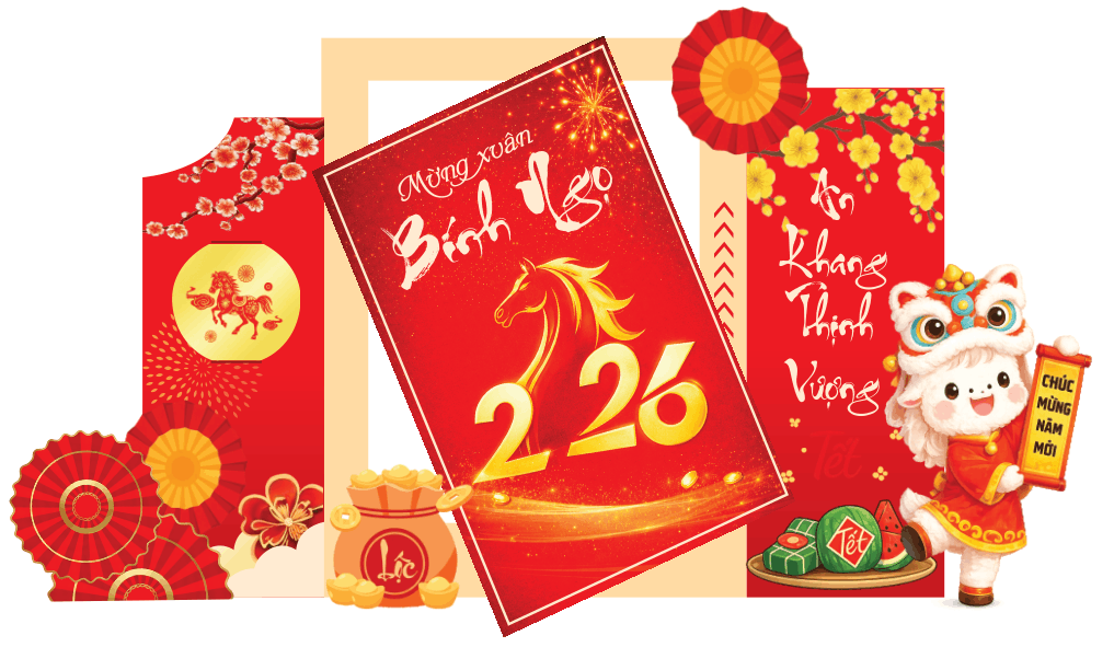 Market Chúc mừng năm mới 2026 file corel #572