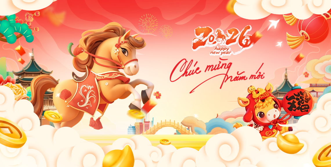 Market Chúc mừng năm mới 2026 file corel #597