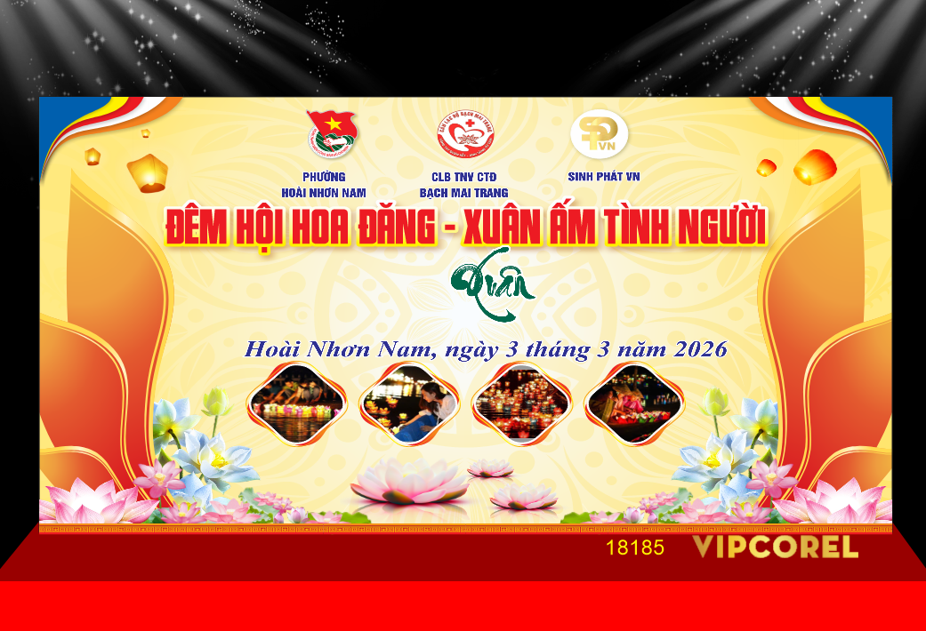 Market Đêm hội hoa đăng - xuân ấm tình người