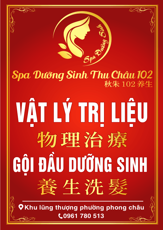 Biển vẫy Spa dưỡng sinh Thu Châu 102 file cdr