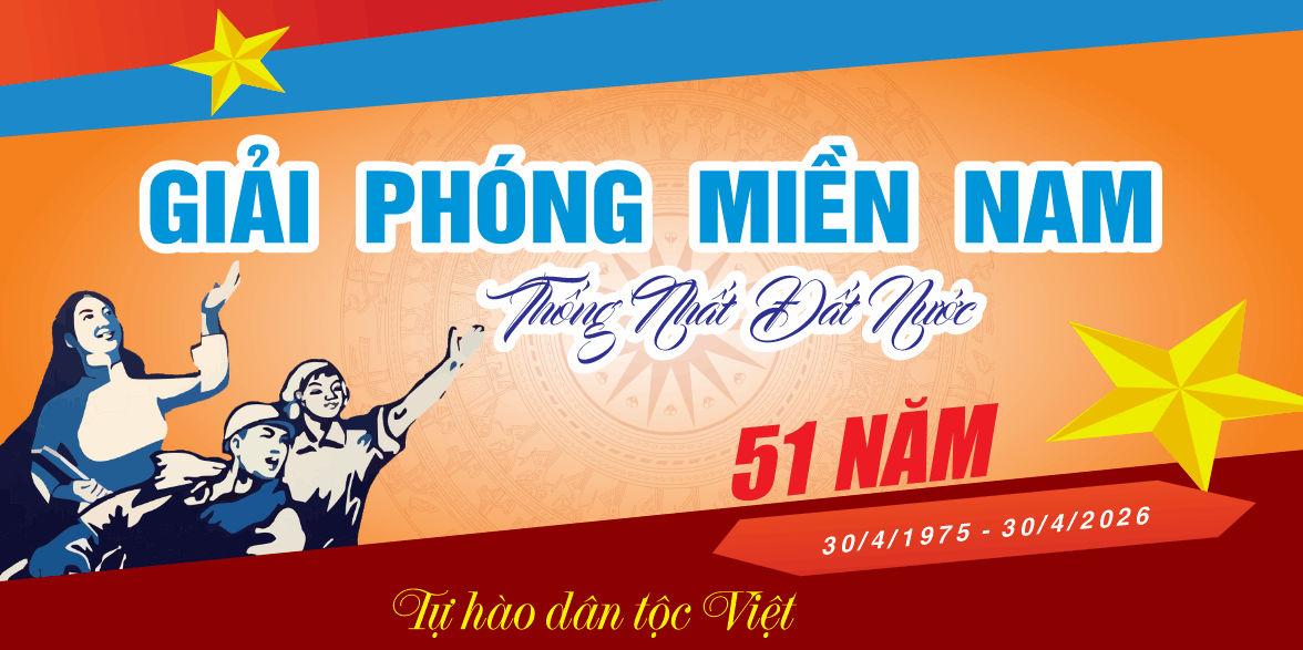 Pano chào mừng kỷ niệm 51 năm 30-4 năm 2026 #2
