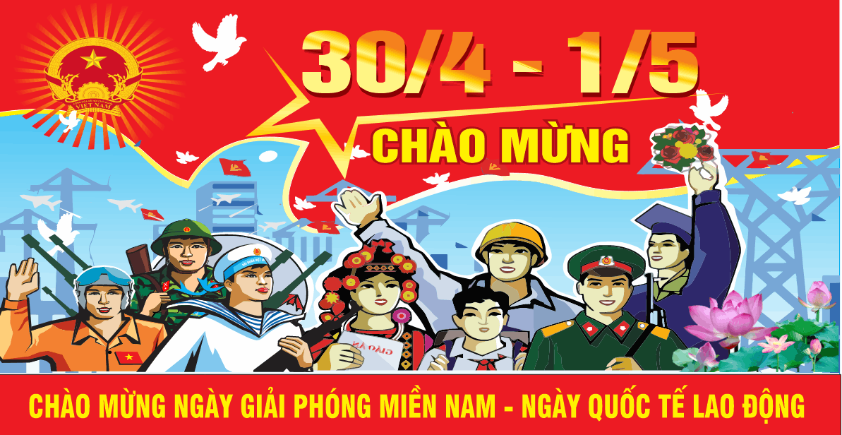 Pano chào mừng kỷ niệm 51 năm 30-4 năm 2026 #7