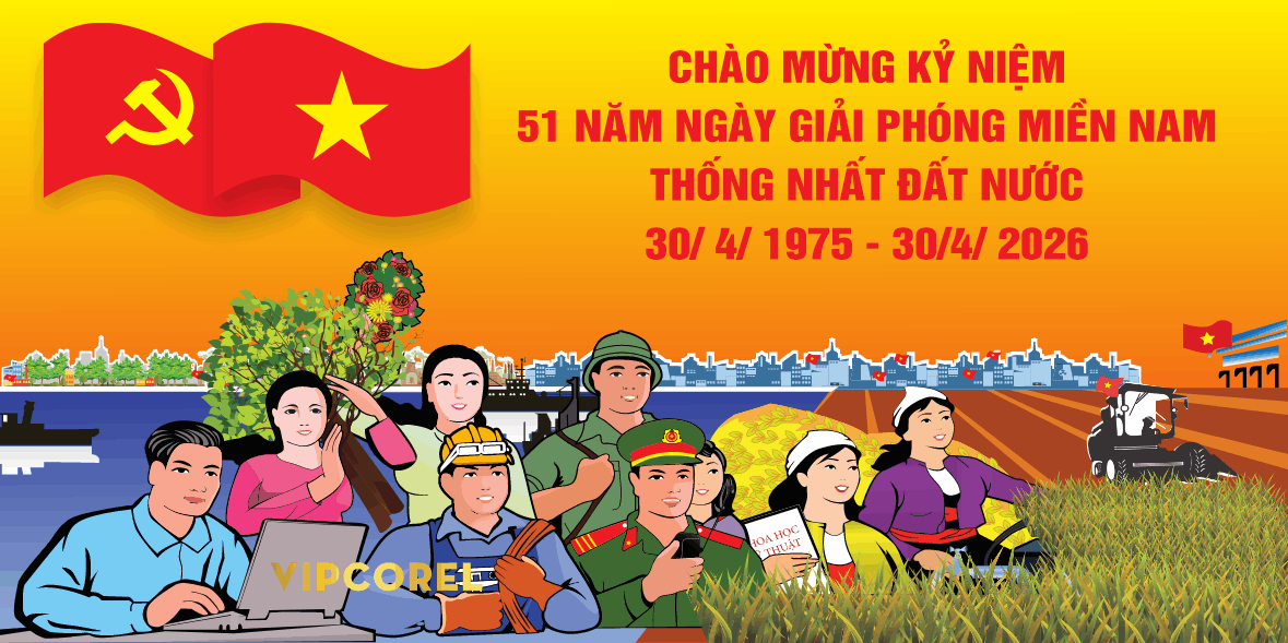 Pano chào mừng kỷ niệm 51 năm 30-4 năm 2026 #14