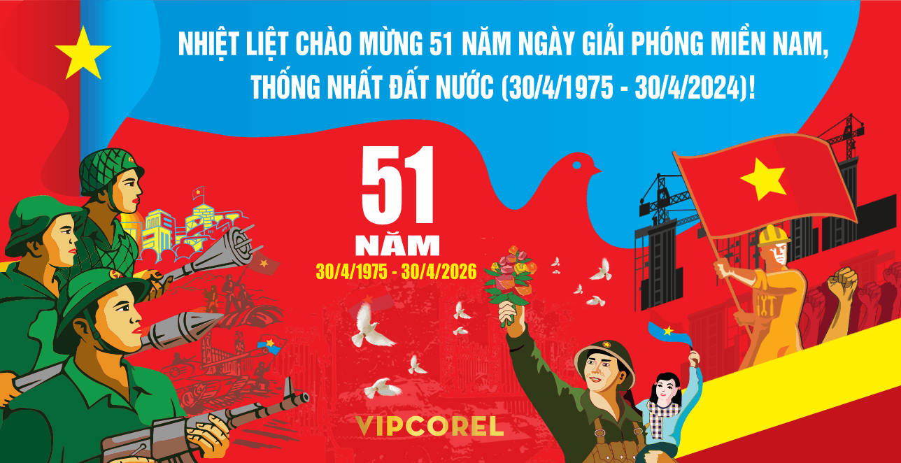 Pano chào mừng kỷ niệm 51 năm 30-4 năm 2026 #21