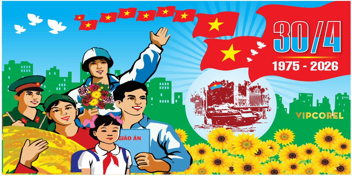 Pano chào mừng kỷ niệm 51 năm 30-4 năm 2026 #27