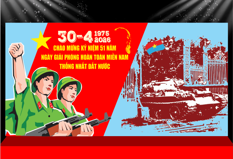 Pano chào mừng kỷ niệm 51 năm 30-4 năm 2026 #42