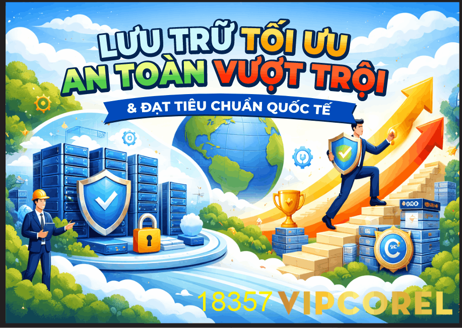 Poster Lưu trữ tối ưu - an toàn vượt trội