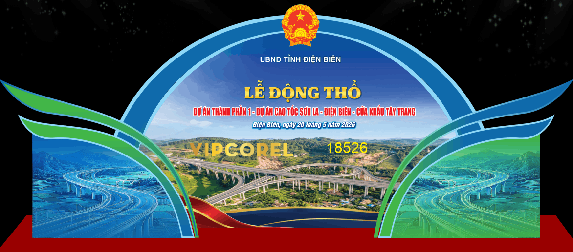 Market thiết kế sự kiện Lễ Động Thổ đường cao tốc