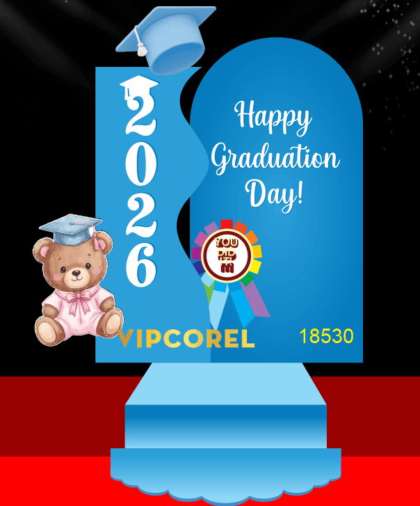 Market Happy Graduation day! 2026 file cdr