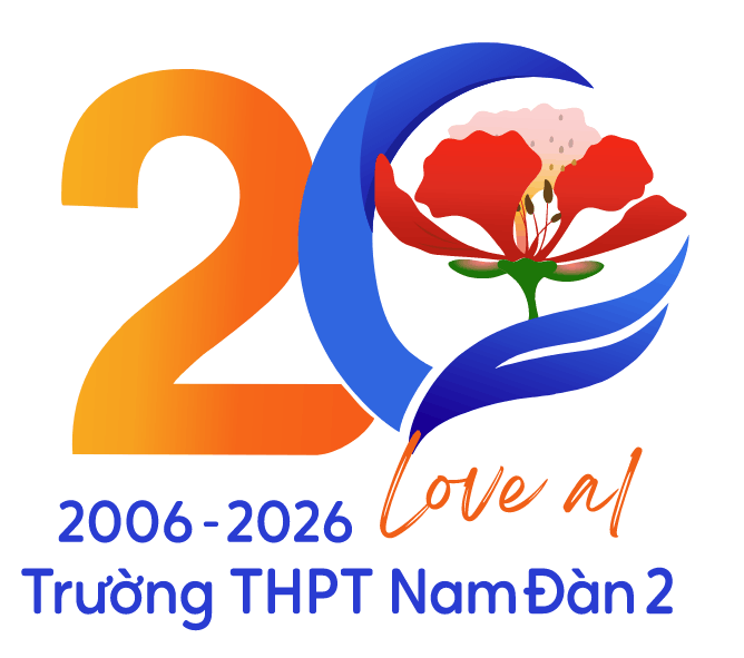 Logo 20 năm họa tiết hoa phượng đỏ file cdr
