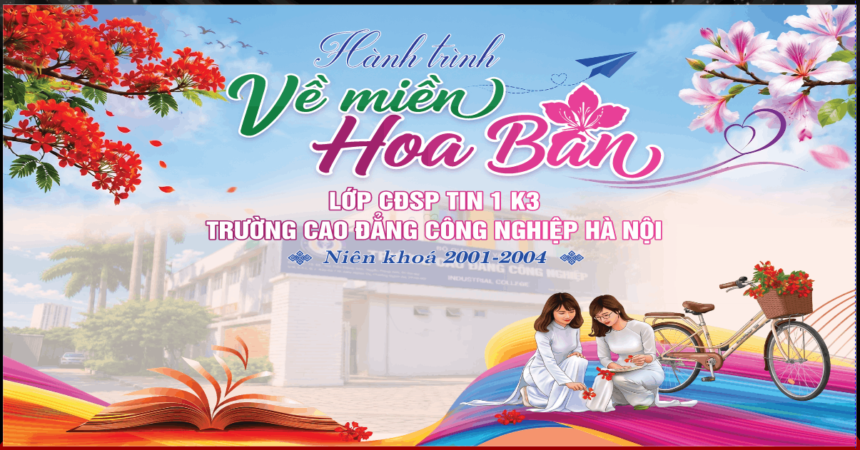 Market Hành trình về miền Hoa Ban lớp CĐSP