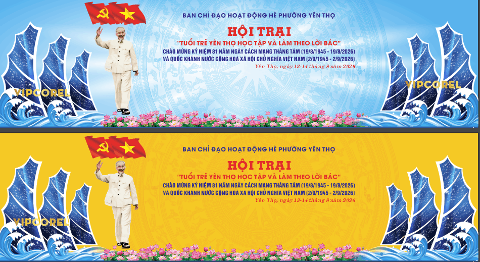 Market Hội trại chào mừng Cách mạng Tháng Tám và 2/9
