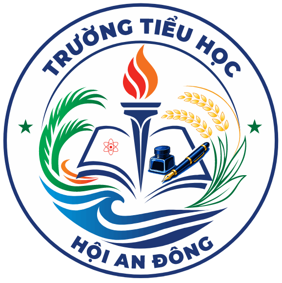 Logo trường tiểu học Hội An Đông file corel