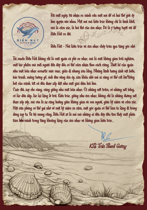 Poster câu chuyện Biển hát coffee & music