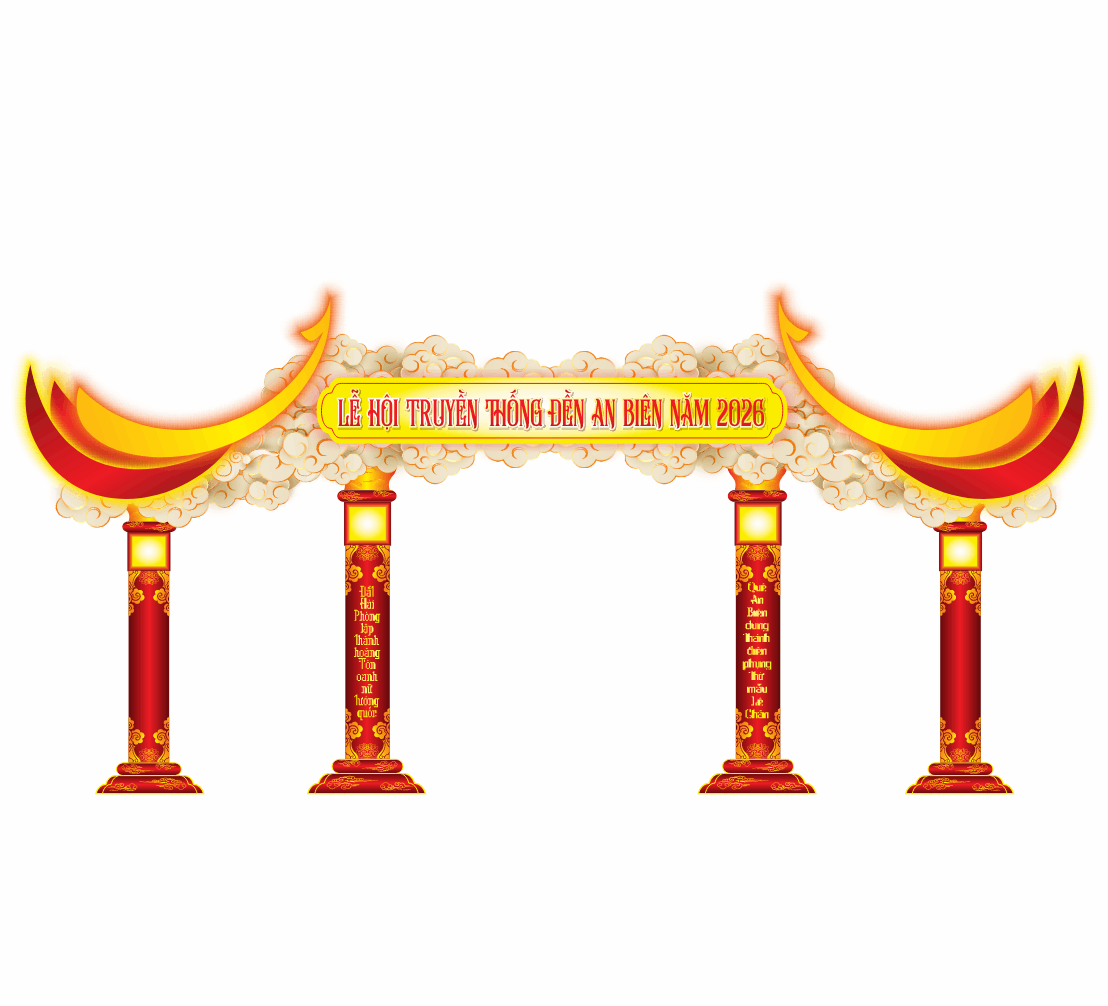 Mẫu cổng chào lễ hội truyền thống... năm 2026