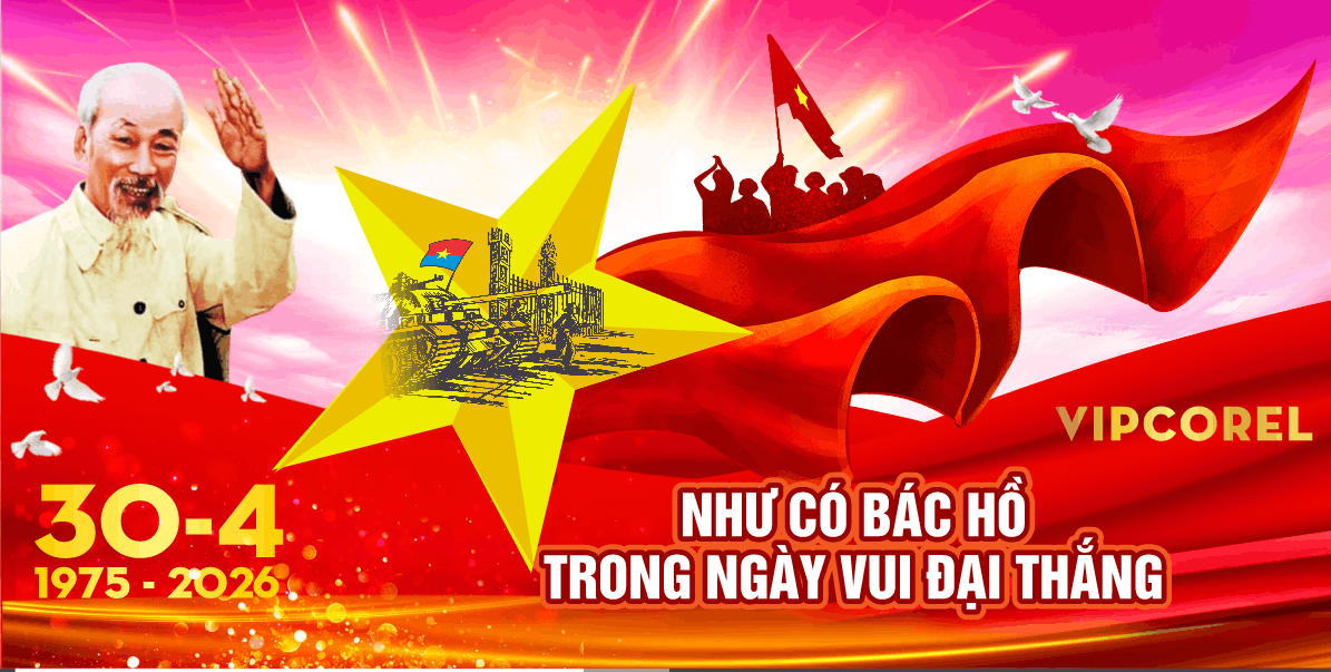 Pano chào mừng kỷ niệm 51 năm 30-4 năm 2026 #36