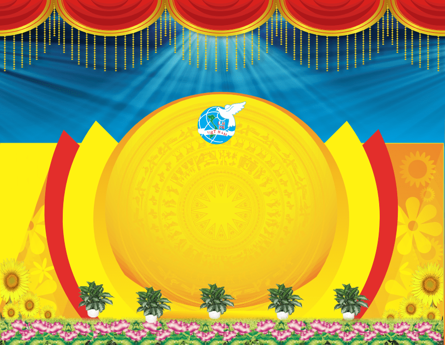 Backdrop Giao lưu văn nghệ ngày thành lập hội LHPN