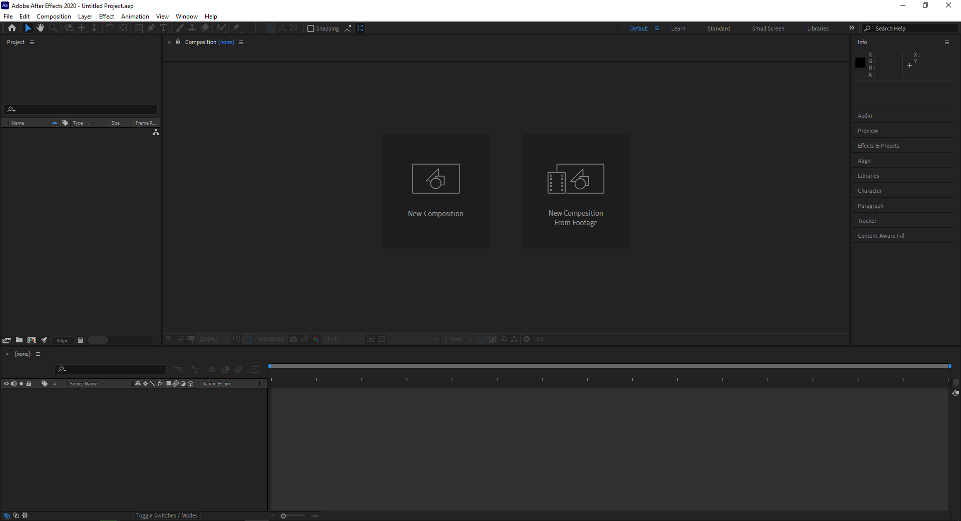 Tải phần mềm Adobe After Effects 2020 v17.7 x64 full