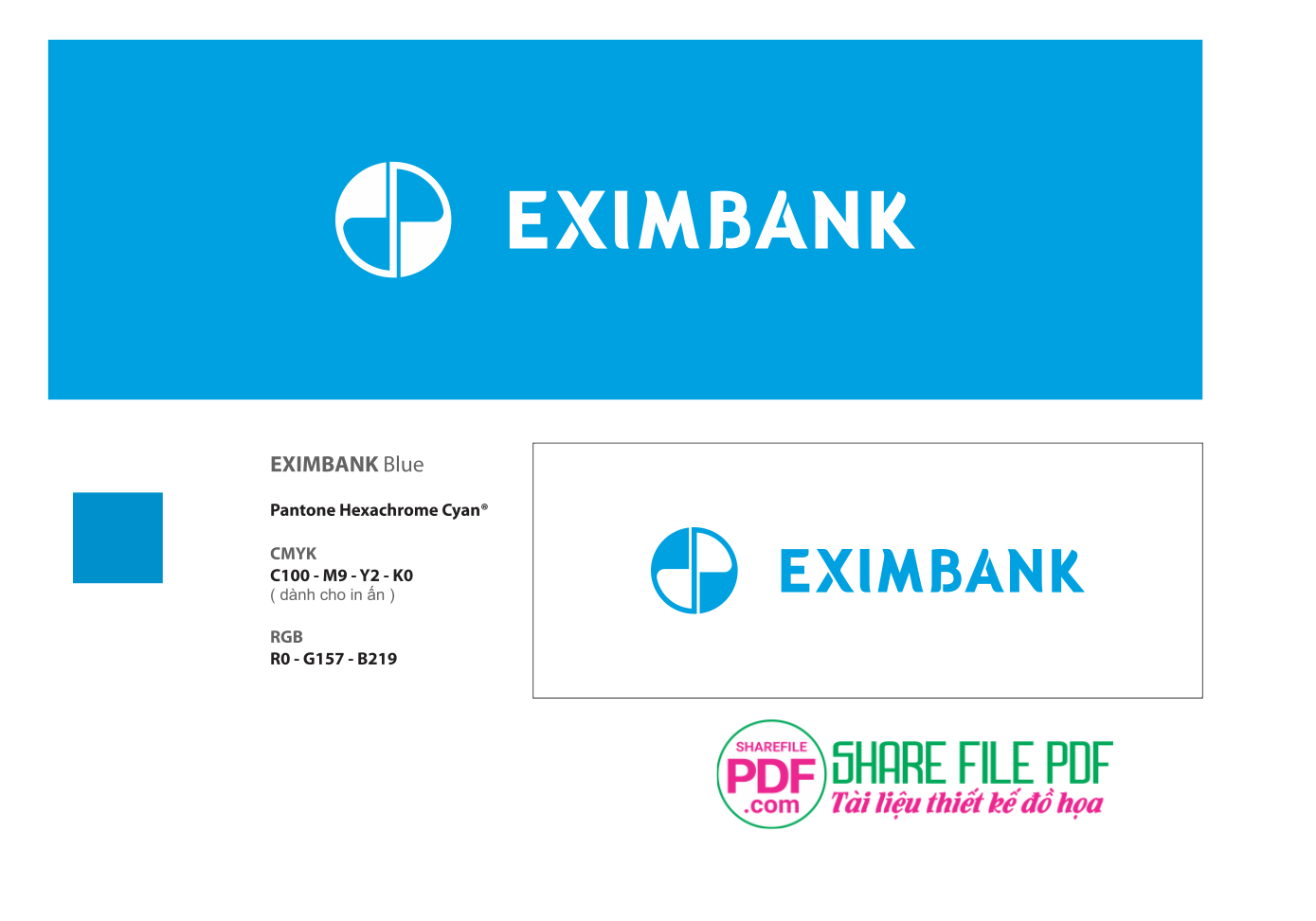 Logo ngân hàng Eximbank 2