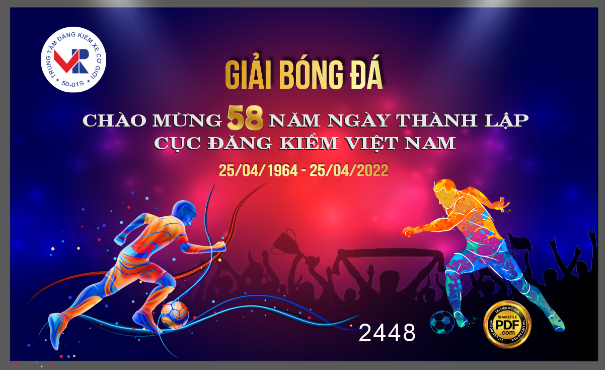 Market giải bóng đá chào mừng ngày thành lập cụm đăng kiểm VN