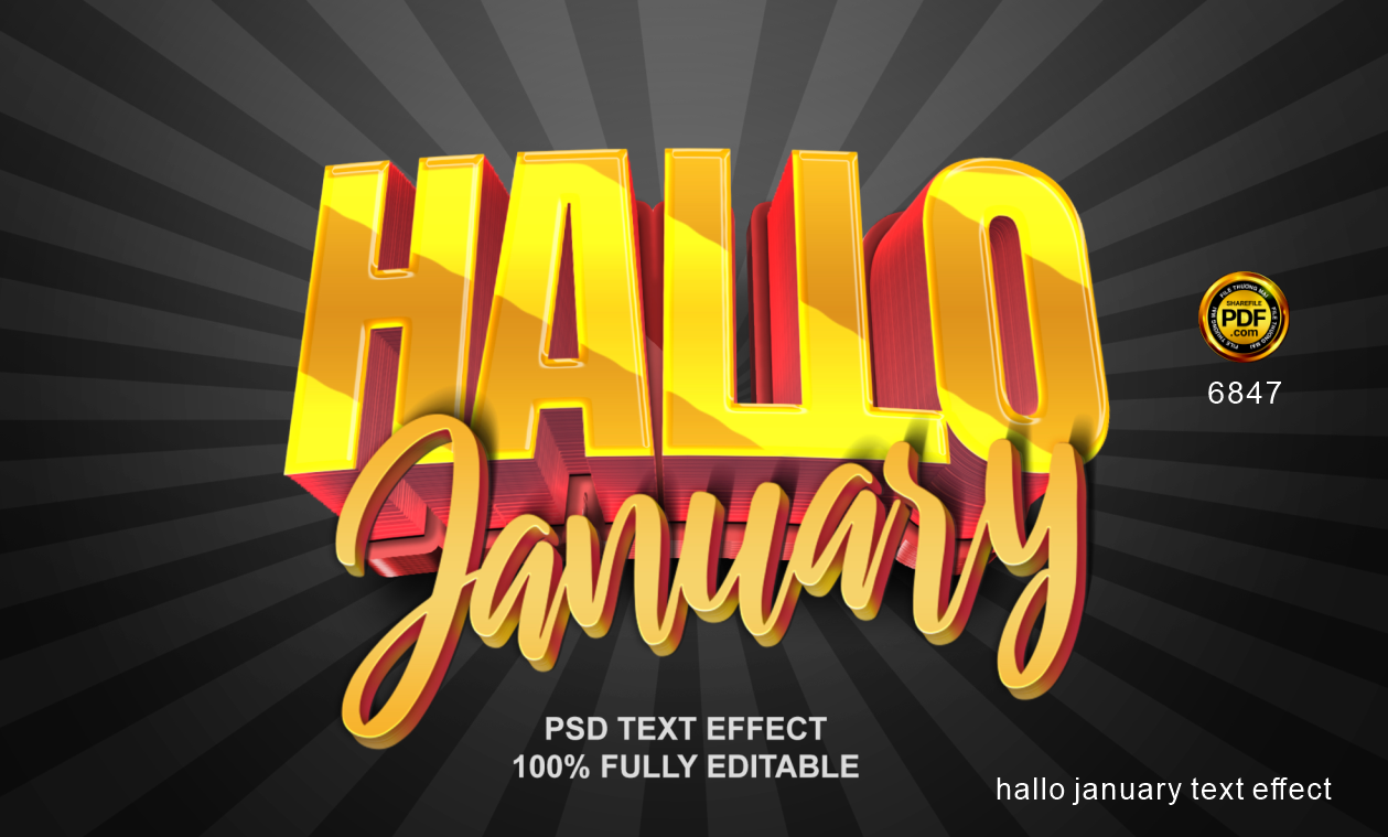 hieu ung chu psd - hallo january text effect.png