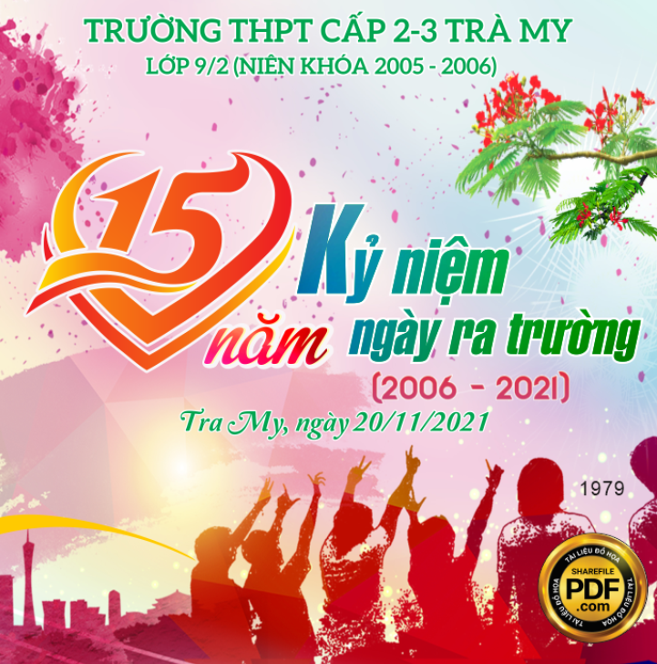 Market kỷ niệm 15 năm ngày ra trường THPT cấp 2-3 TRÀ MY