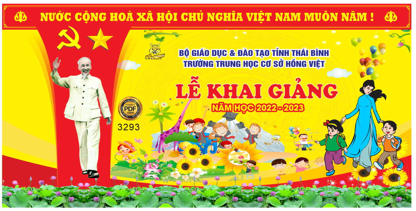 Lễ Khai Giảng trường THCS Hồng Việt #2