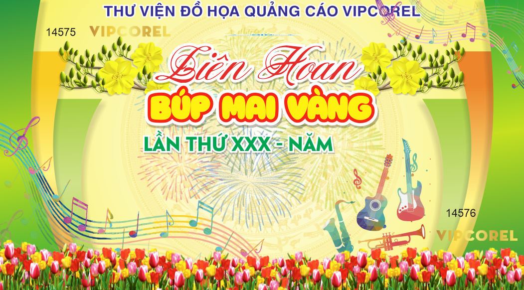 Backdrop Chúc mừng năm mới 2025 #222 file corel