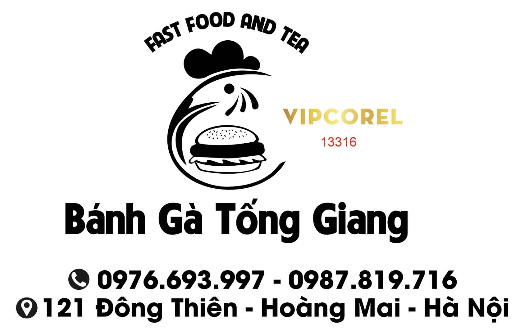 logo fast food and tea - banh ga tong giang.jpg