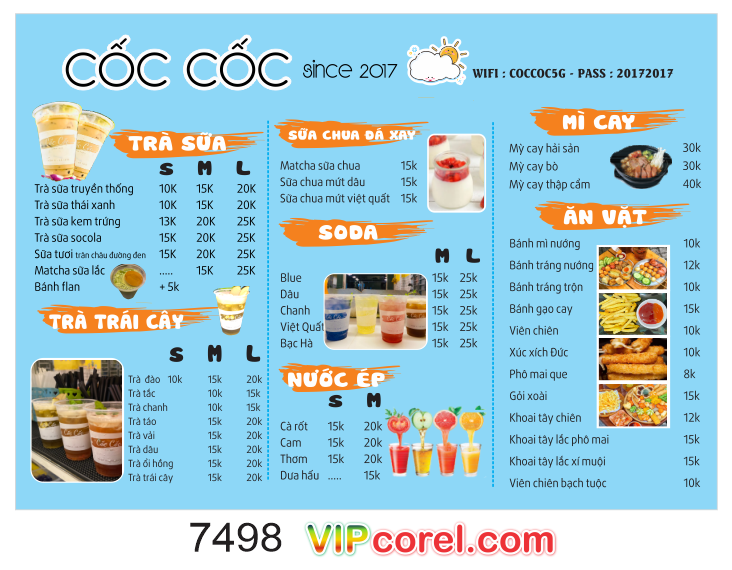 menu coc coc since 2017 - tra sua an vat.png