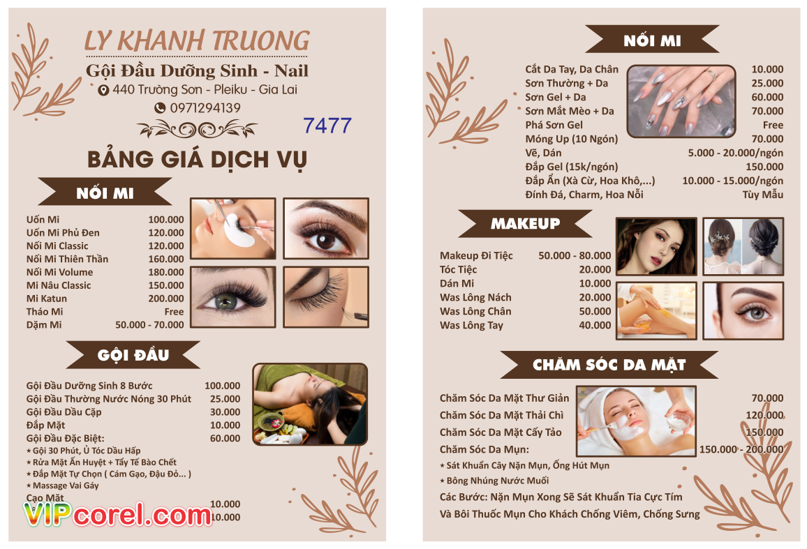 menu goi dau duong sinh - nail ly khanh truong.png