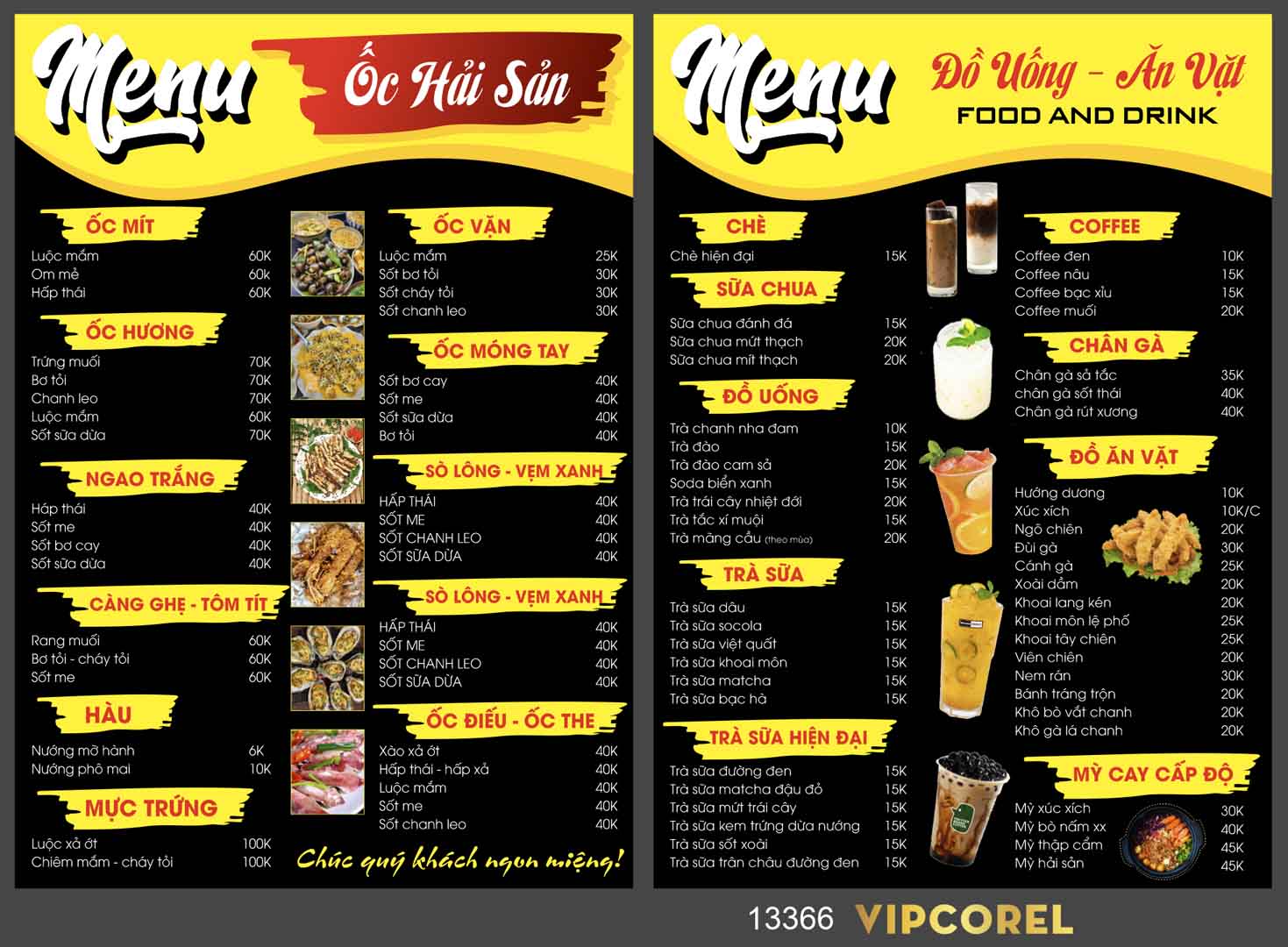 menu oc hai san - do uong - an vat.jpg