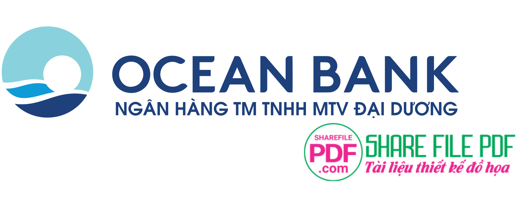Logo ngân hàng Đại Dương Ocean Bank