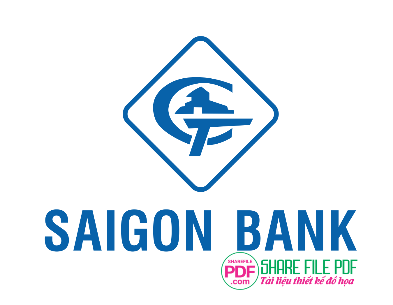 Logo ngân hàng Sài Gòn Bank