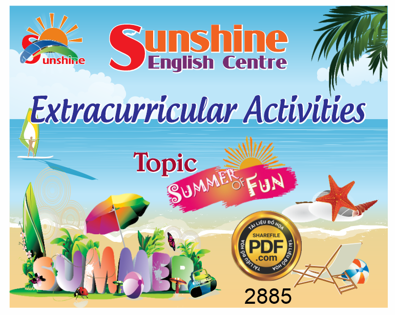 sunshine english extracurricular topic summer of fun.png