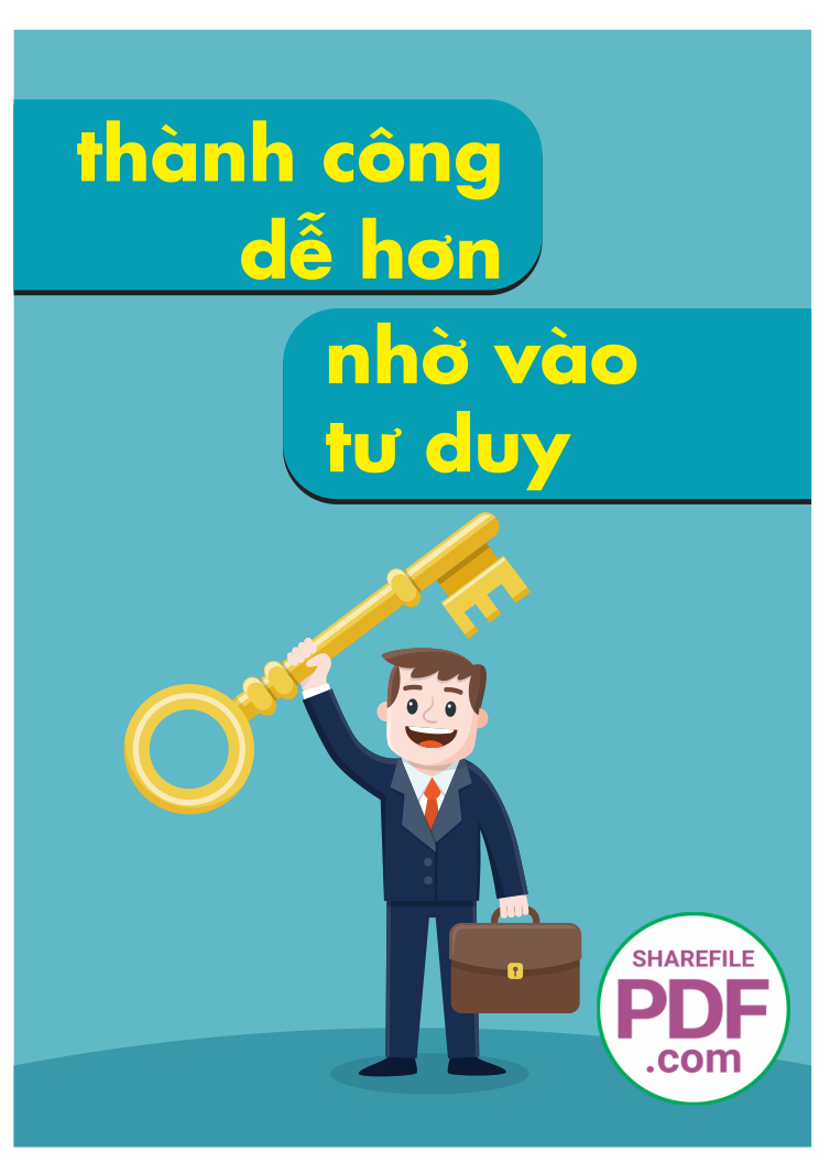 Thành công dễ hơn nhờ vào tư duy file vector PDF