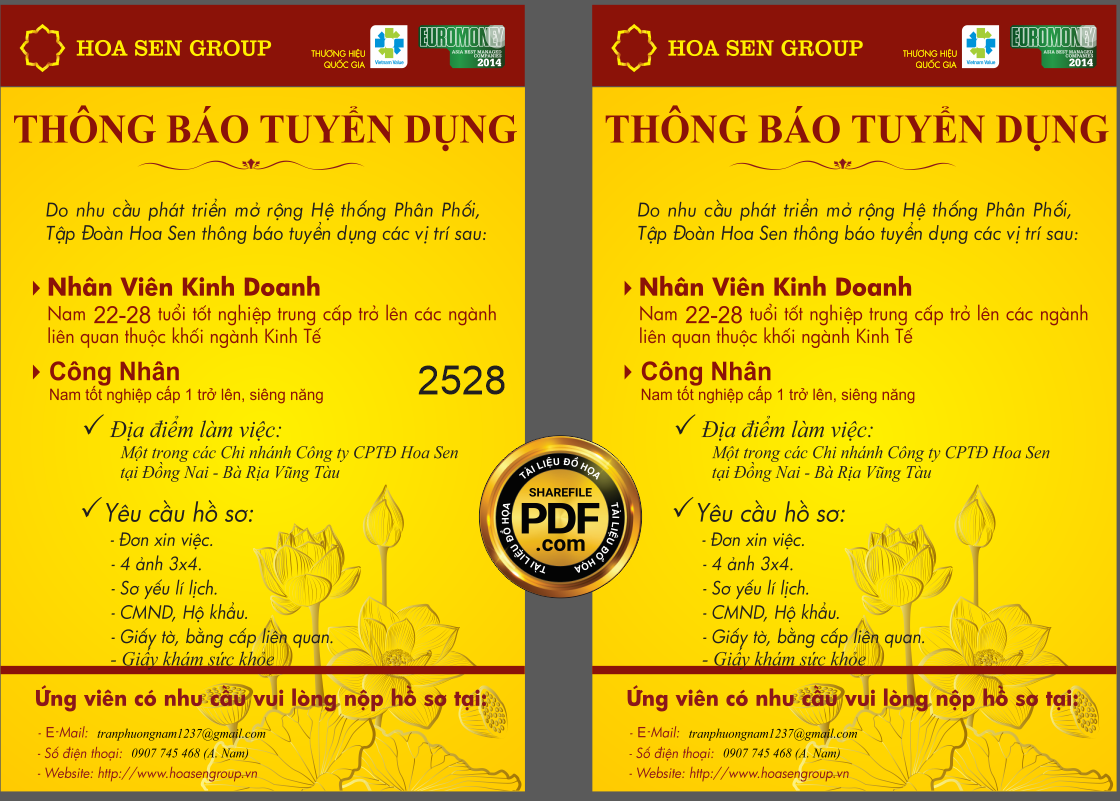 thong bao tuyen dung hoa sne group.png