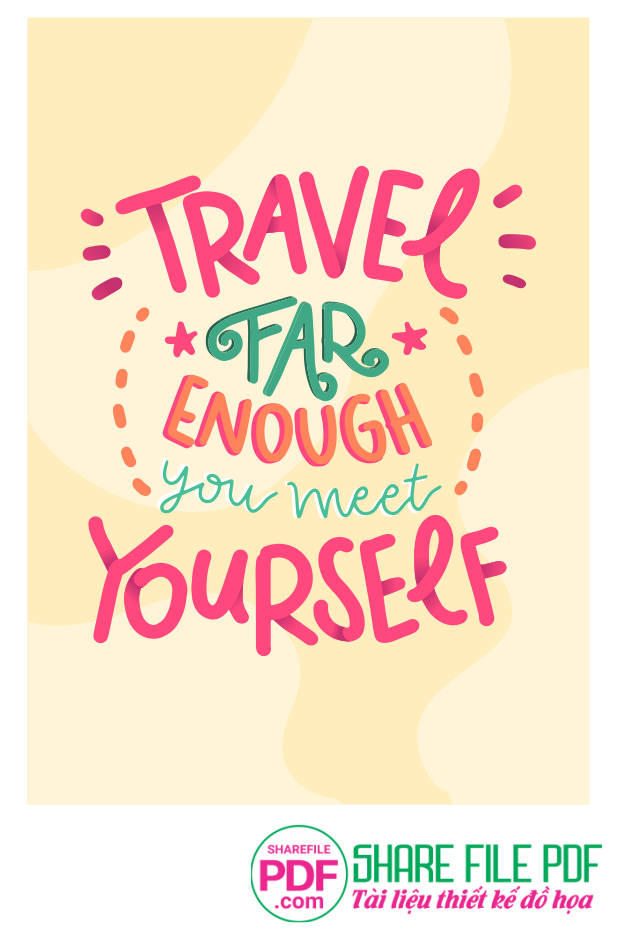 Travel far enough you meet yourself 