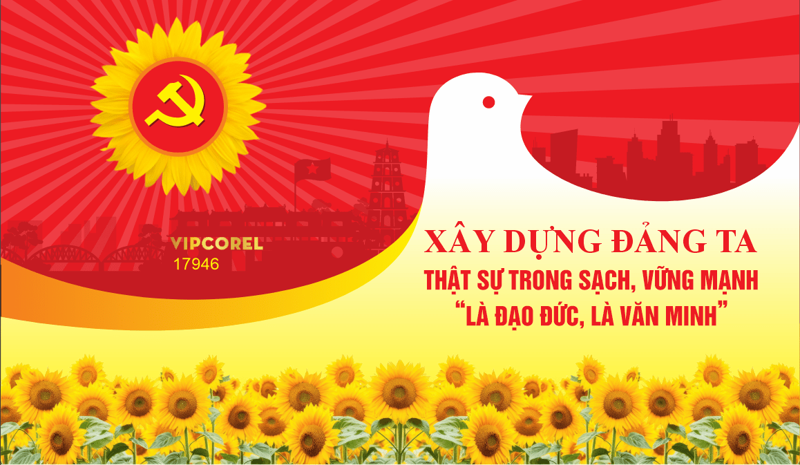 Pano tuyên truyền Đại Hội Đảng 2026 - 2031