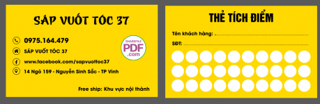 Card visit thẻ tích điệm Sáp vuốt tóc 37 file PDF & CDR