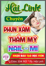Biển vẫy Hải Linh - phun xăm thẩm mỹ file PDF & CDR