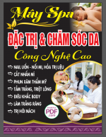 Biển Mây Spa - Đặt trị chăm sóc da file PDF & CDR