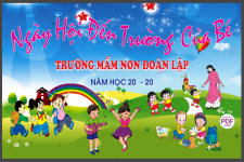 Ngày hội đến trường của bé file PDF & CDR
