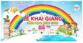 Trường mẫu giáo Sao Sáng chào mừng năm học mới #3 file PDF & CDR