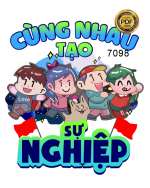 Mẫu in áo thun "cùng nhau tạo sự nghiệp" file corel