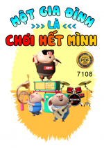 Mẫu in áo thun "một gia đình là chơi hết mình" file corel